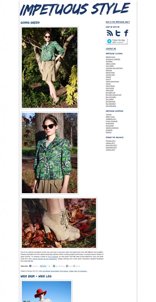 Impetuous Style Fashion Blog